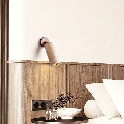 Travertine Mireille Wall Lamp