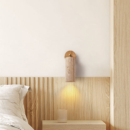 Travertine Mireille Wall Lamp