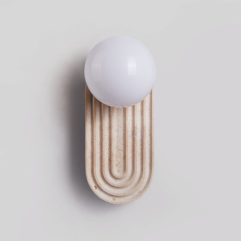 Trent Travertine Wall Lamp