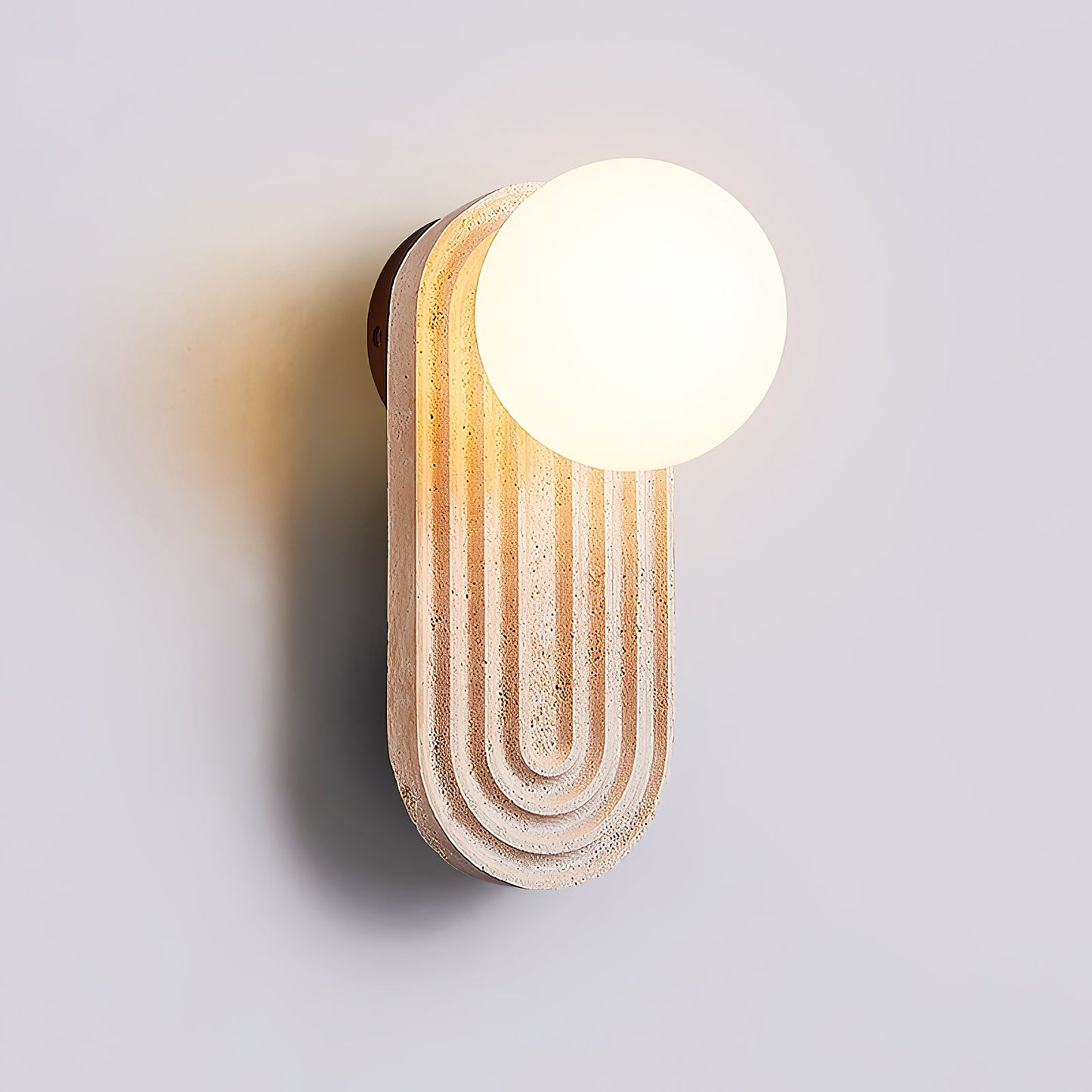 Trent Travertine Wall Lamp