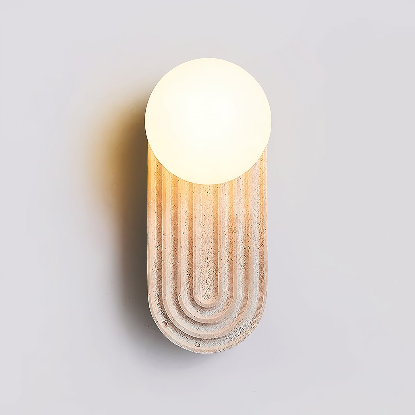 Trent Travertine Wall Lamp