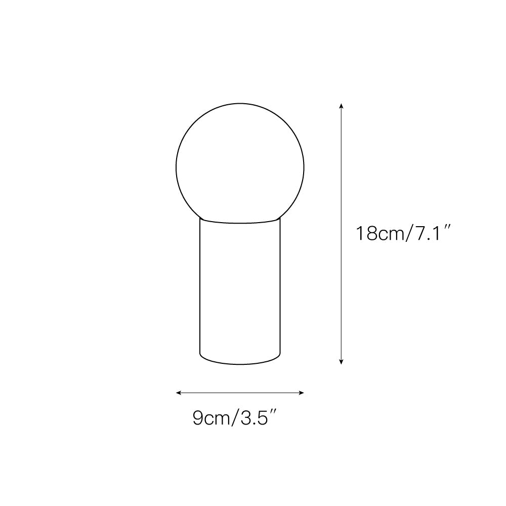 Gilis Alabaster Table Lamp (Built-in Battery)