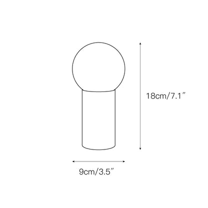 Gilis Alabaster Table Lamp (Built-in Battery)