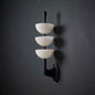 Triple Alabaster Wall Lamp