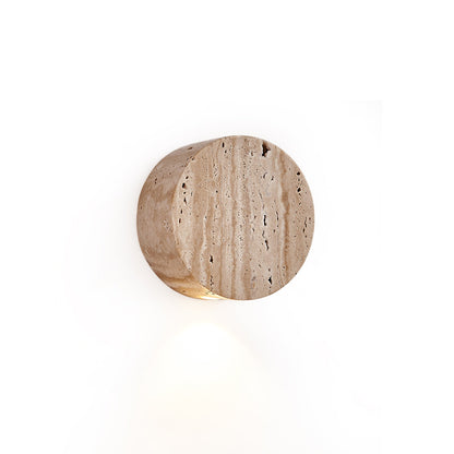 Troia Travertine Wall Lamp