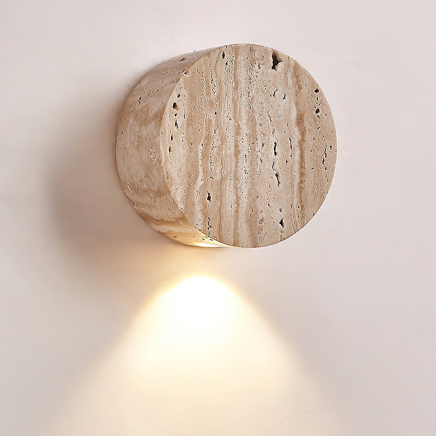 Troia Travertine Wall Lamp