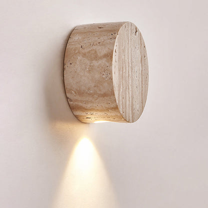 Troia Travertine Wall Lamp