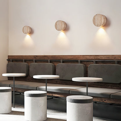 Troia Travertine Wall Lamp