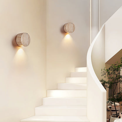 Troia Travertine Wall Lamp