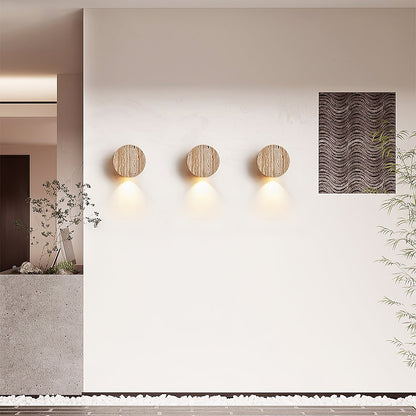 Troia Travertine Wall Lamp
