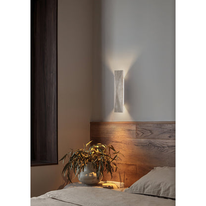 Warlow Travertine Wall Lamp