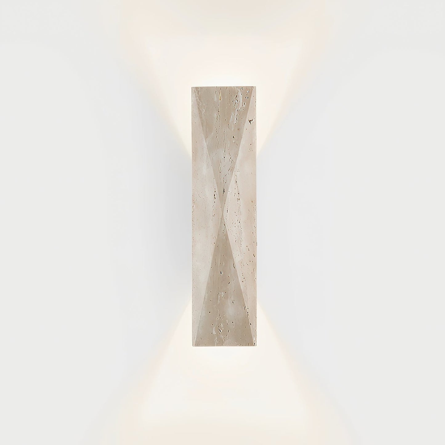 Warlow Travertine Wall Lamp