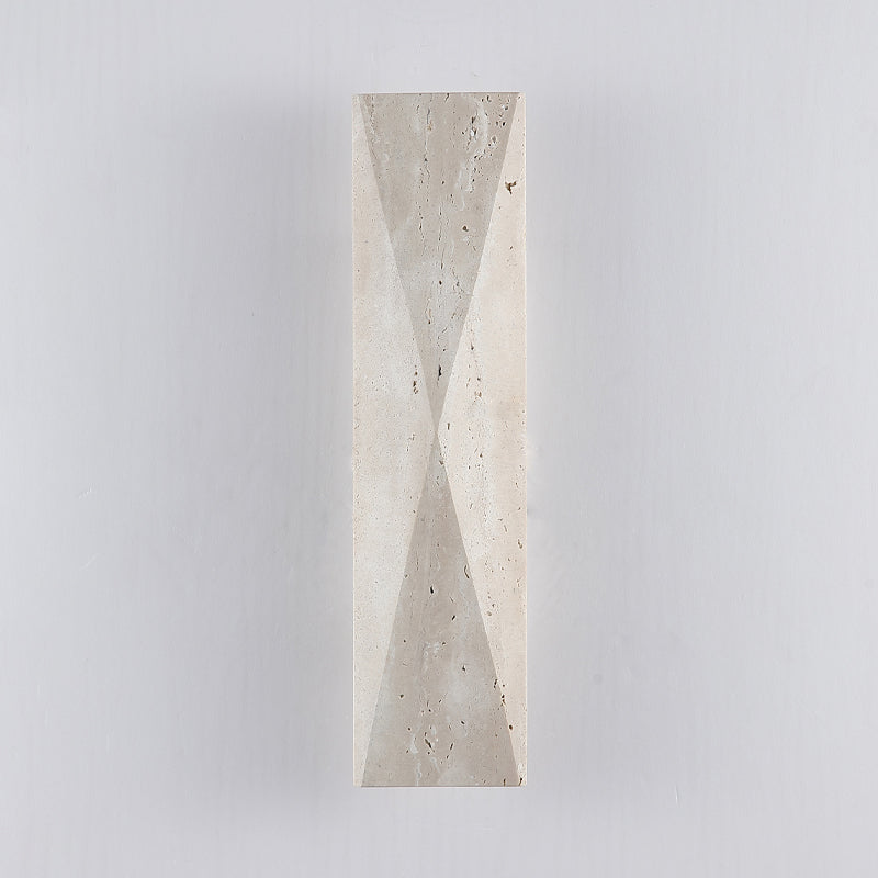 Warlow Travertine Wall Lamp
