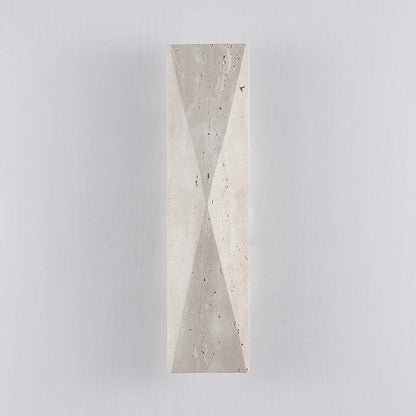 Warlow Travertine Wall Lamp