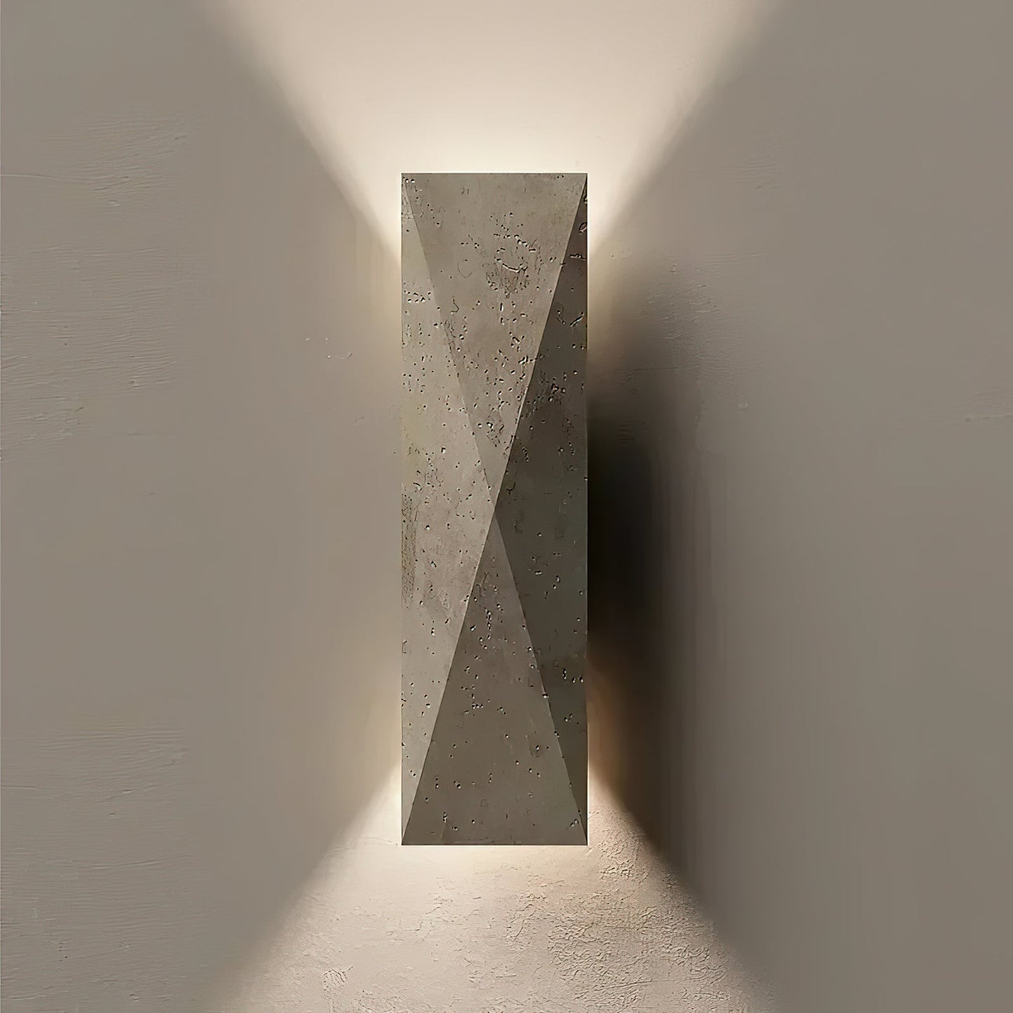Warlow Travertine Wall Lamp