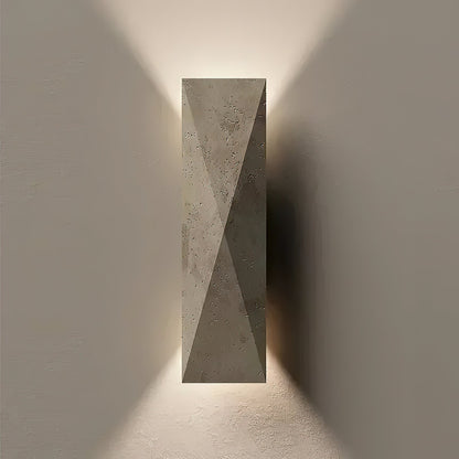Warlow Travertine Wall Lamp