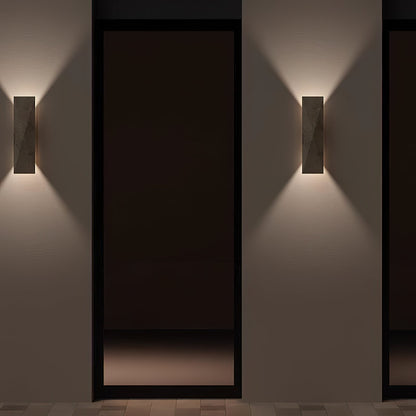 Warlow Travertine Wall Lamp