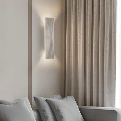 Warlow Travertine Wall Lamp