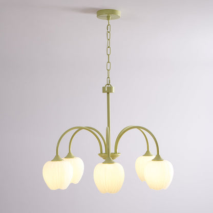 Tulip Matcha Chandelier