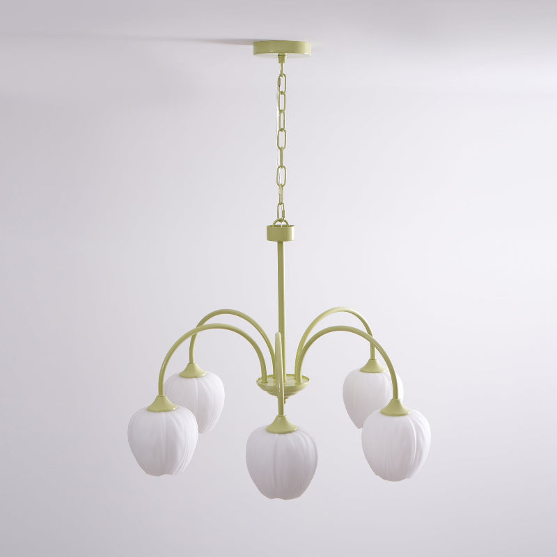 Tulip Matcha Chandelier