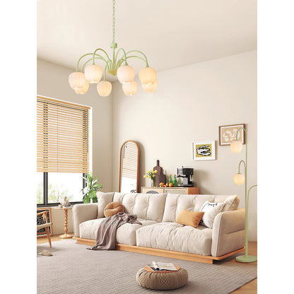 Tulip Matcha Chandelier