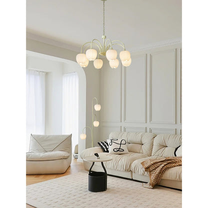 Tulip Matcha Chandelier