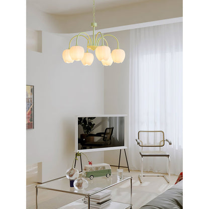 Tulip Matcha Chandelier