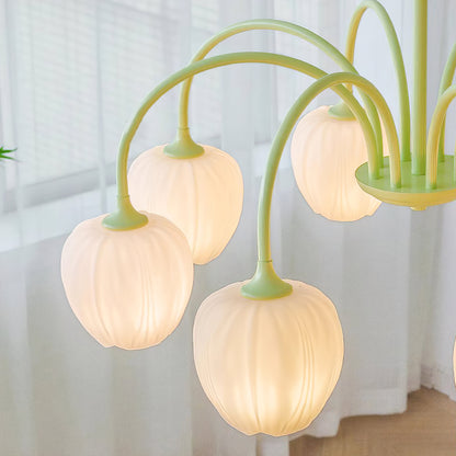 Tulip Matcha Chandelier