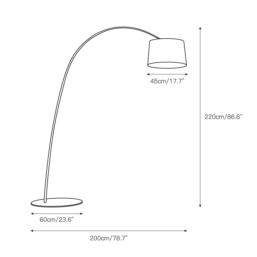 Caria Arc Floor Lamp