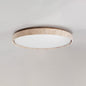 Ultra-thin Round Travertine Ceiling Lamp