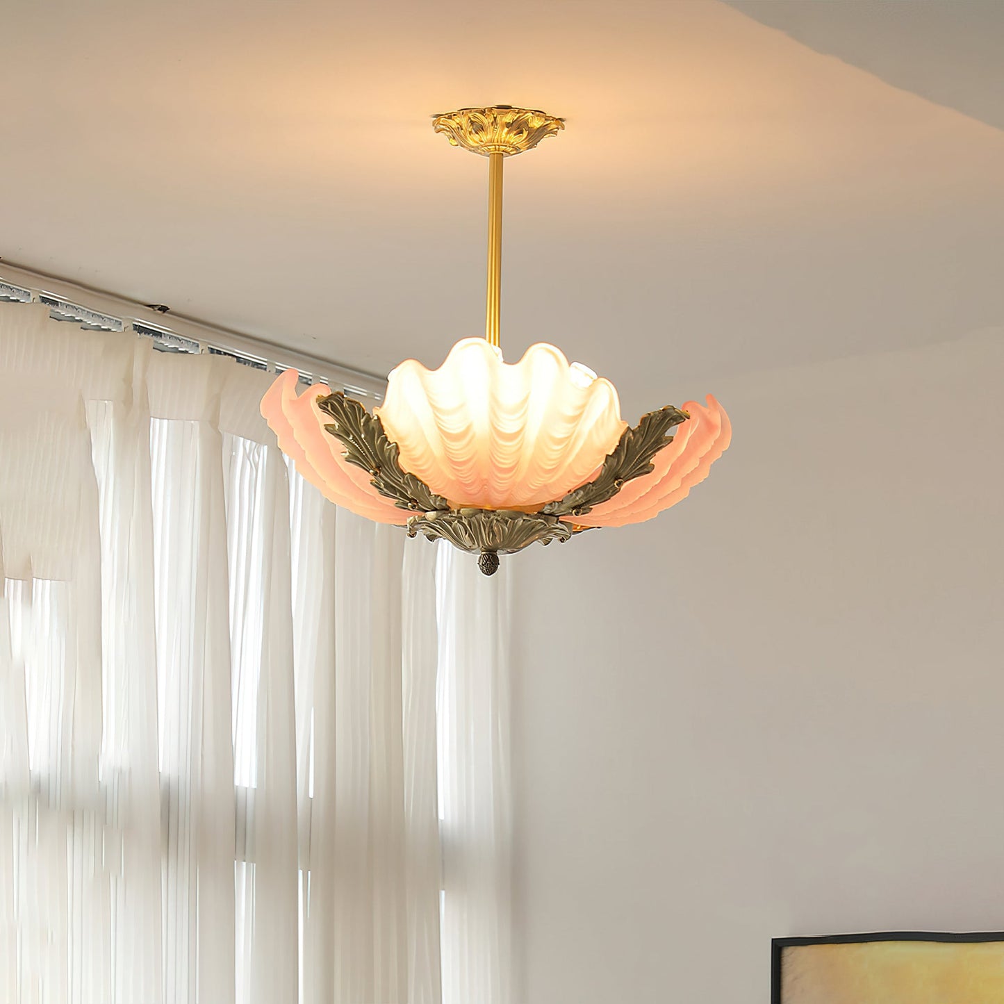 Velmira Shell Ceiling Lamp