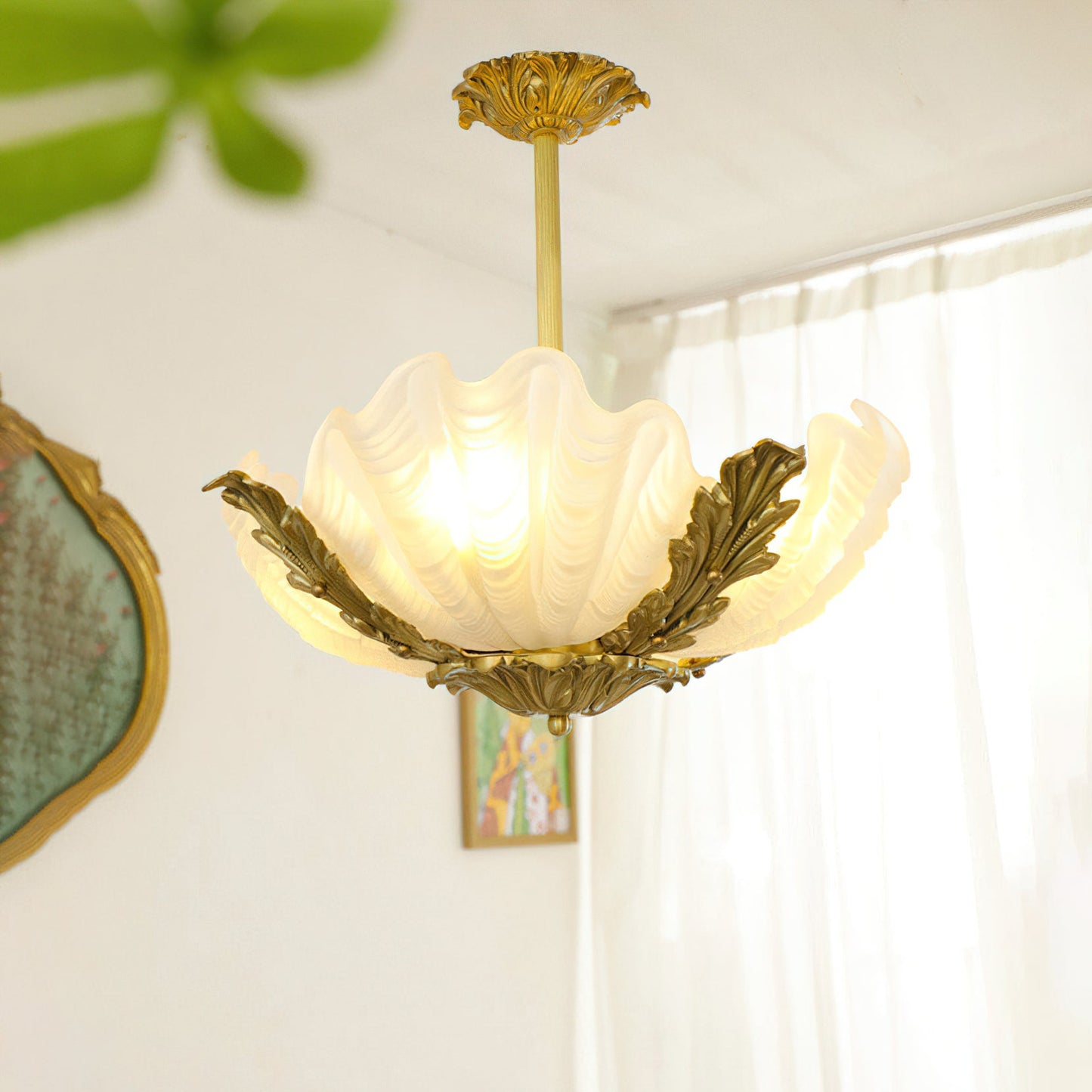 Velmira Shell Ceiling Lamp