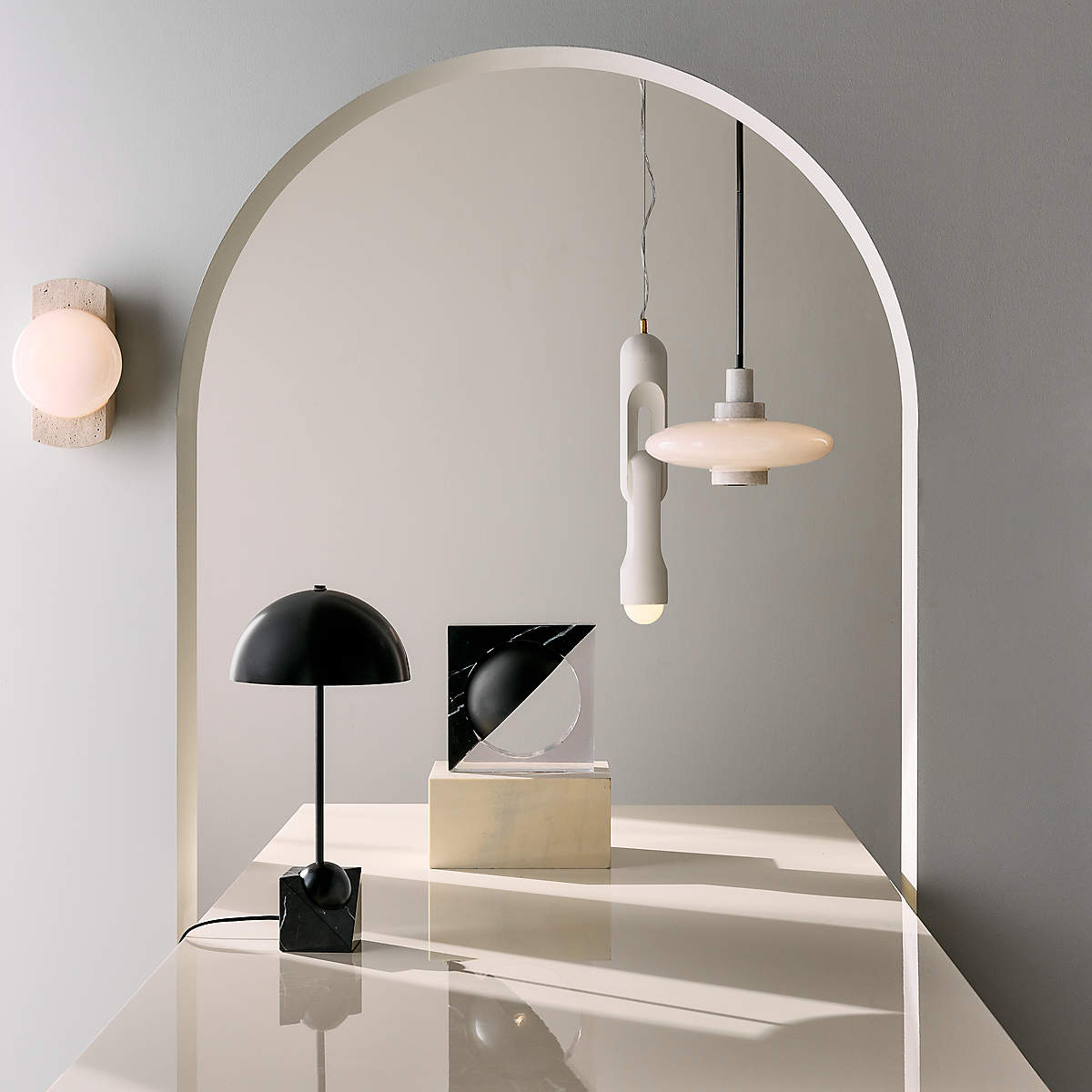 Venus Marble Table Lamp