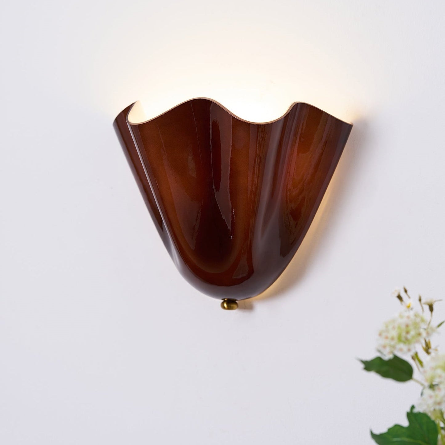 Halo Glass Wall Lamp