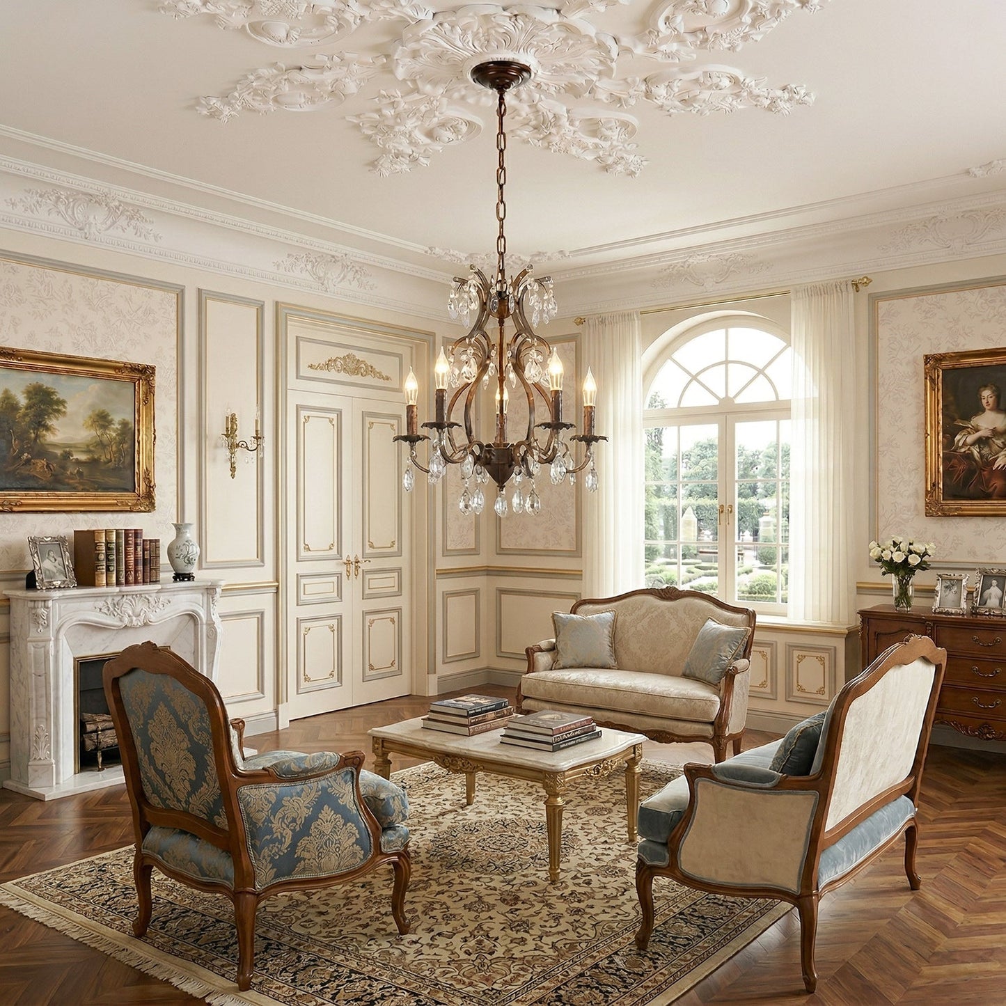Caran Crystal Chandelier