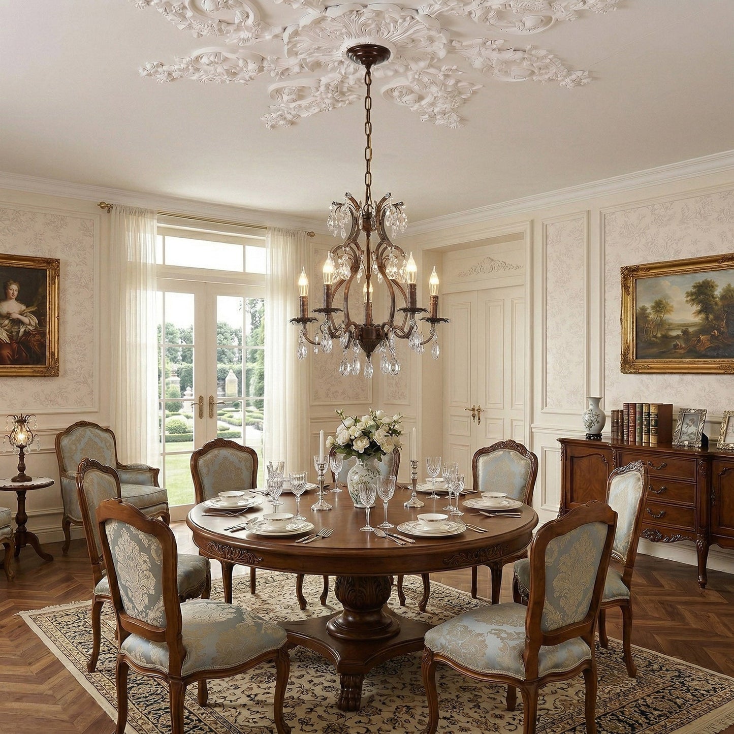 Caran Crystal Chandelier