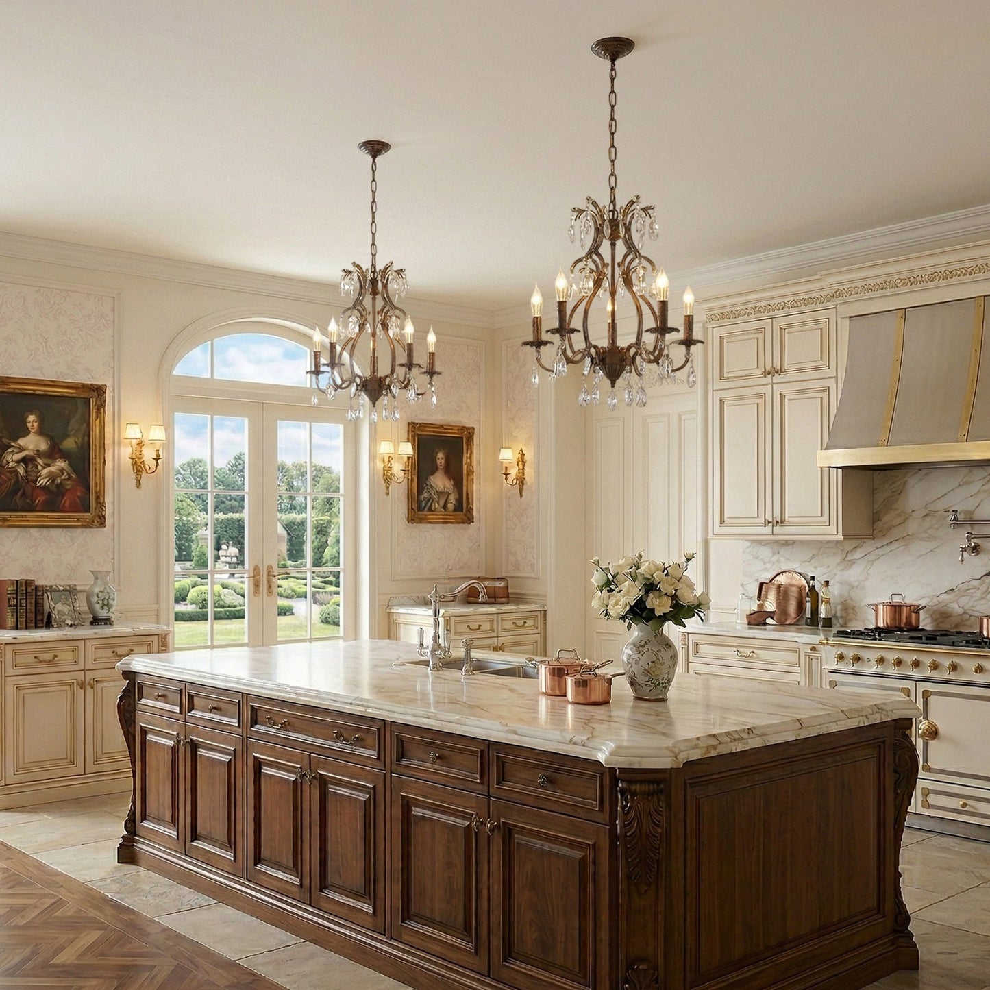 Caran Crystal Chandelier