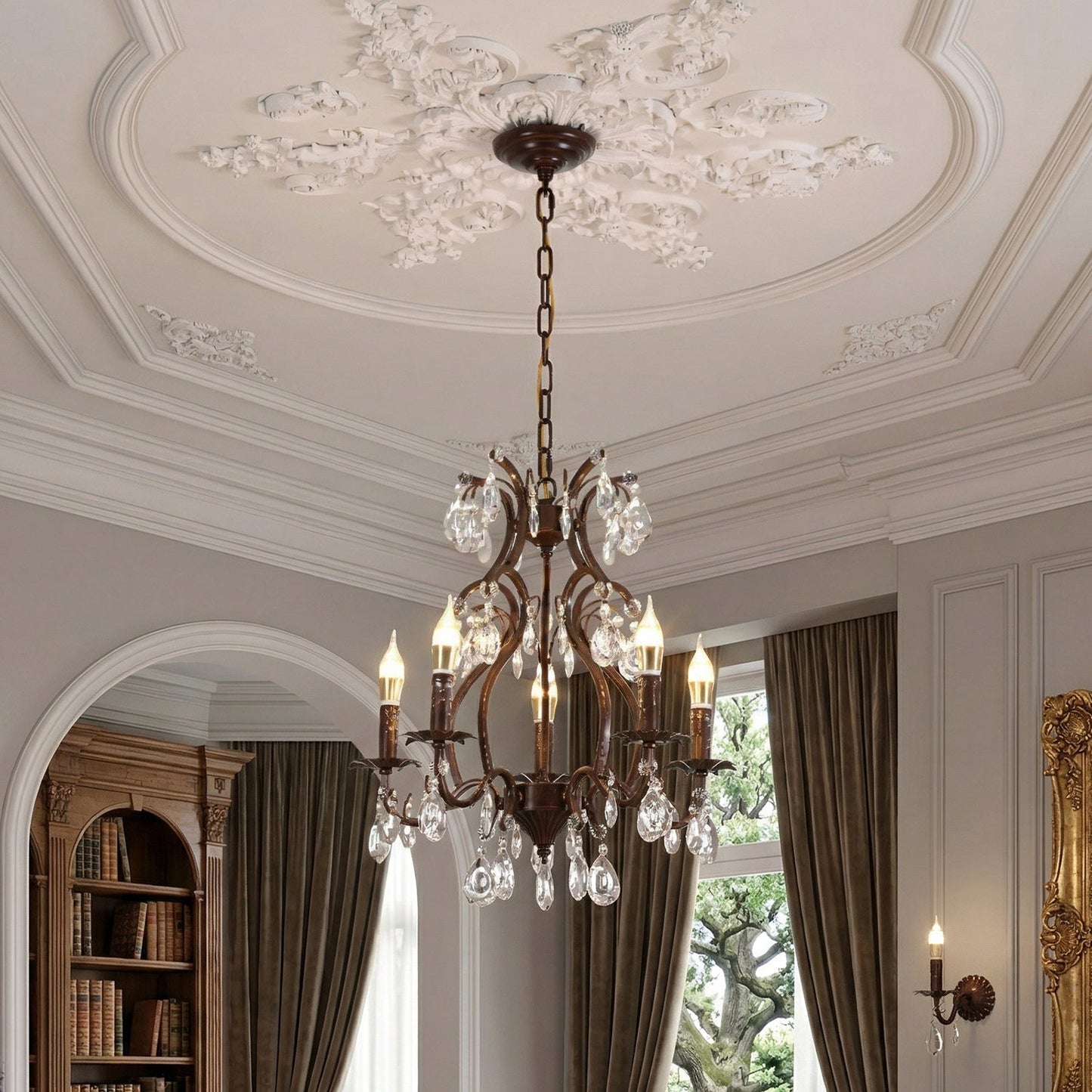 Caran Crystal Chandelier