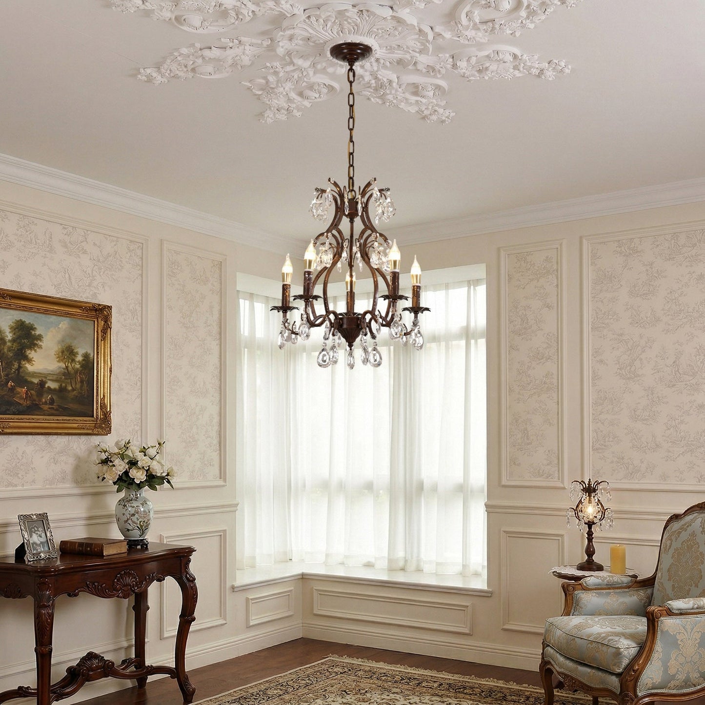 Caran Crystal Chandelier