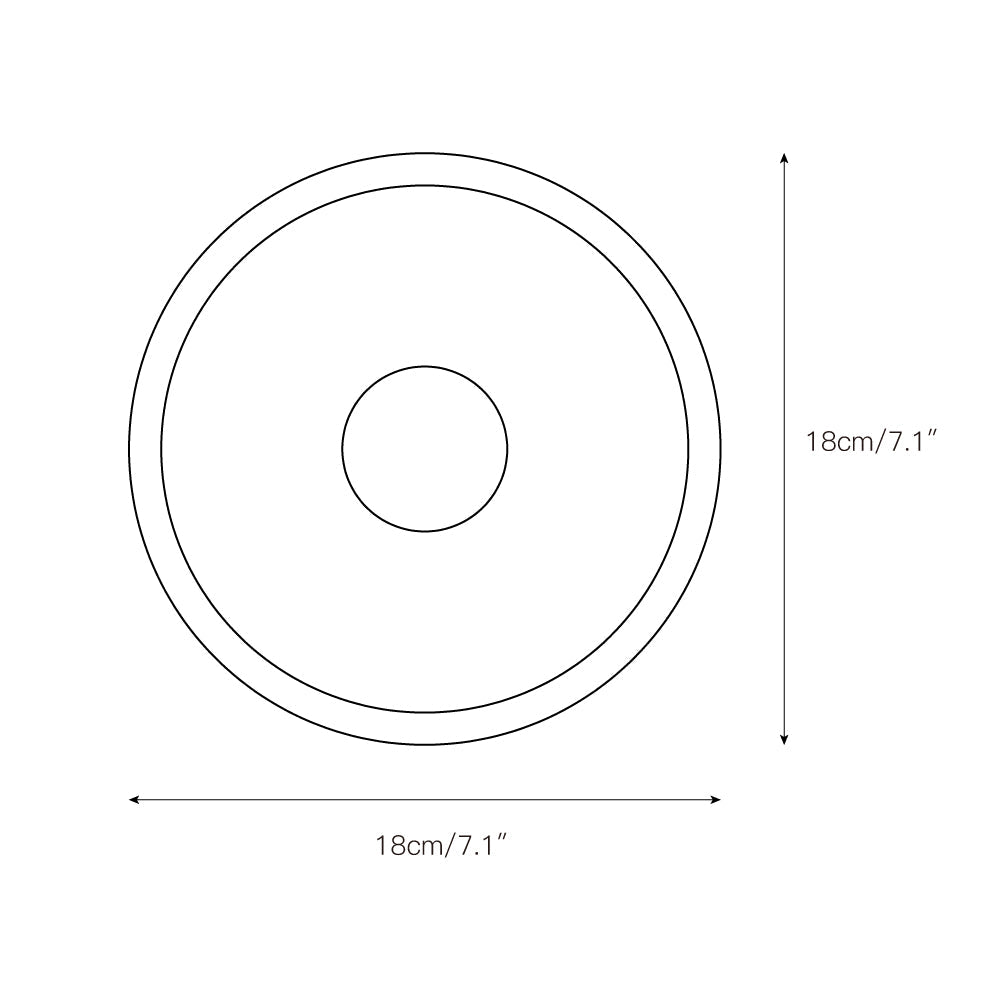Solara Disc Wall Lamp
