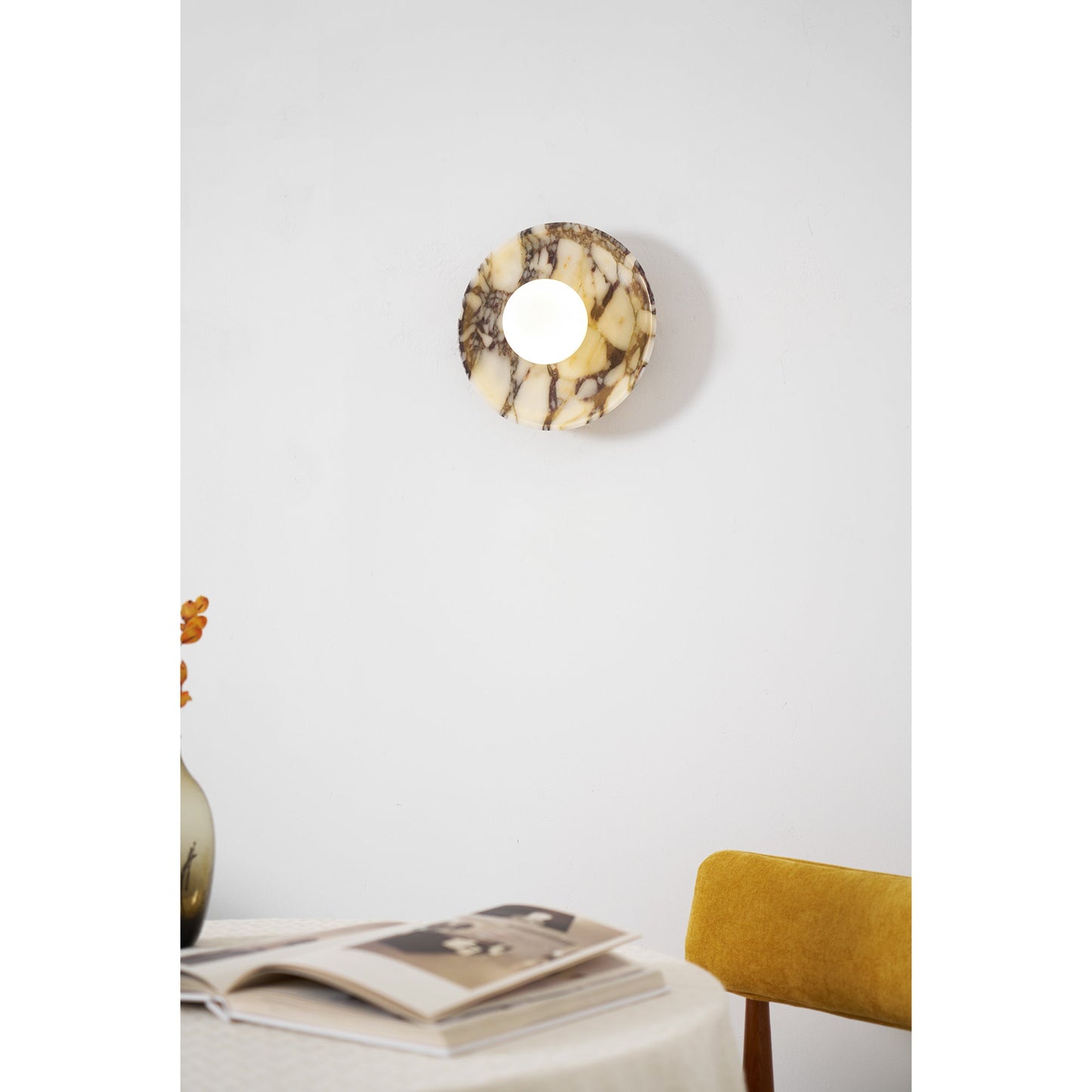 Solara Marble Wall Lamp