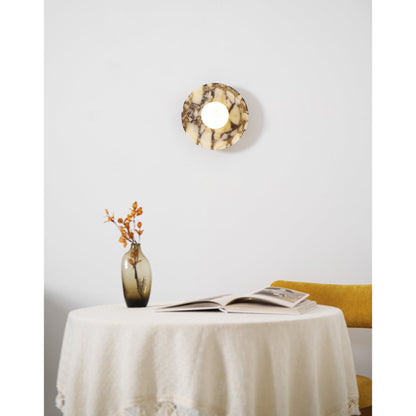 Solara Marble Wall Lamp