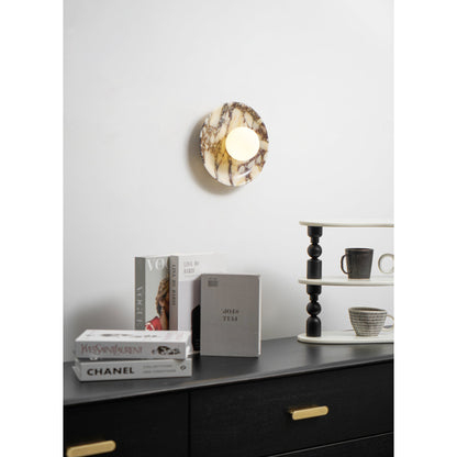 Solara Marble Wall Lamp