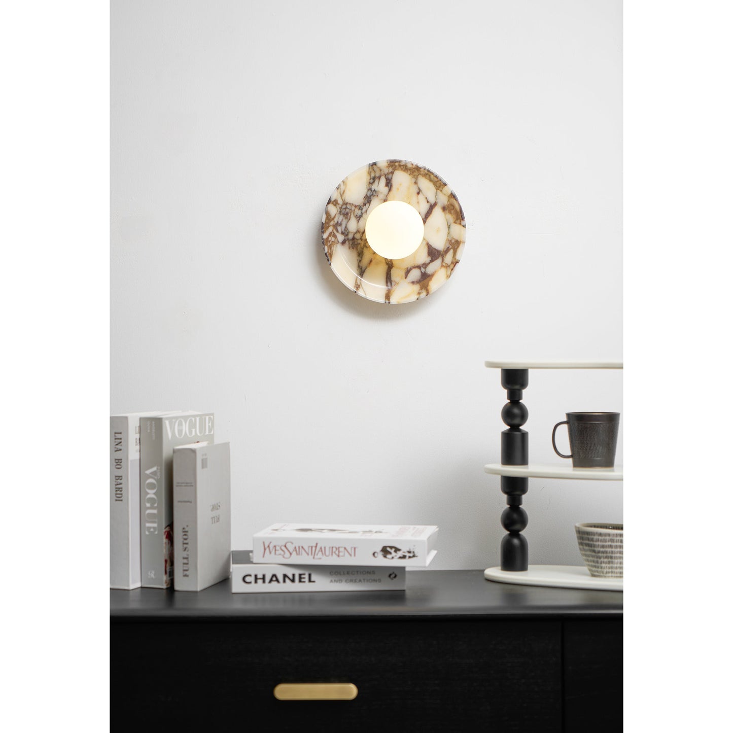 Solara Marble Wall Lamp