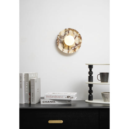 Solara Marble Wall Lamp