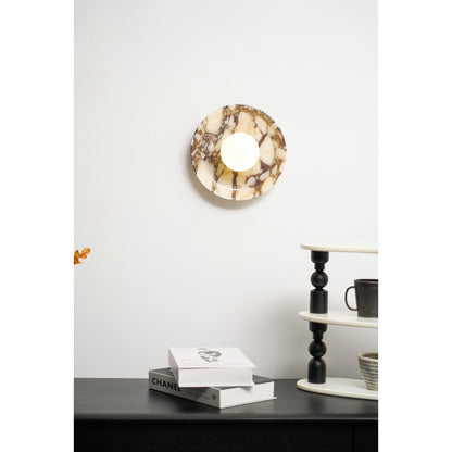 Solara Marble Wall Lamp