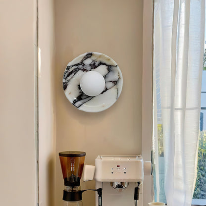 Solara Marble Wall Lamp