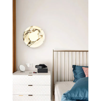 Solara Marble Wall Lamp
