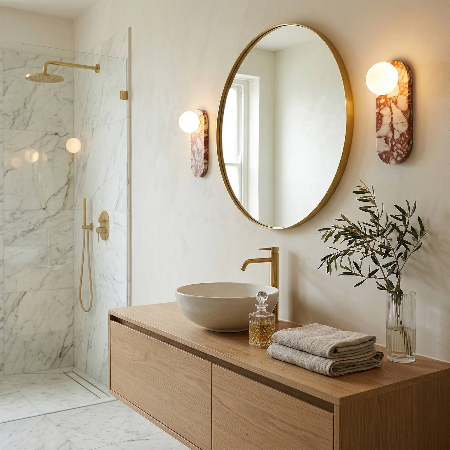 Marisol Marble Wall Lamp