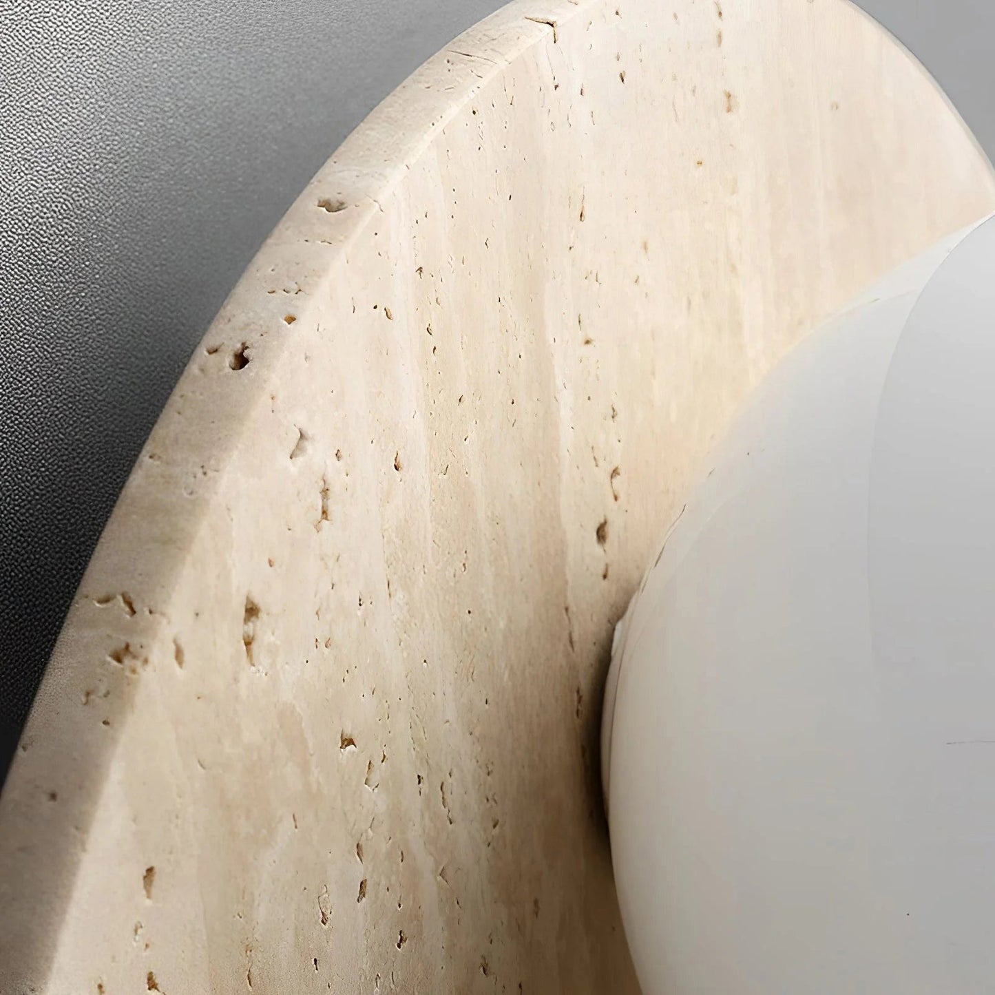 Wabi Travertine Wall Lamp